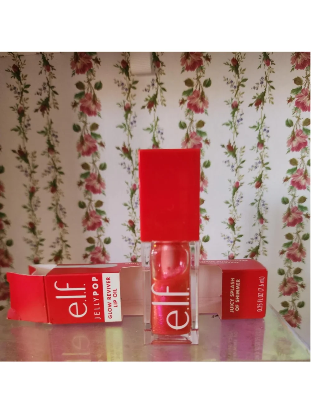 ELF Jelly Pop Lip Oil in Juicy Splash of Shimmer #jellypop #lipgloss